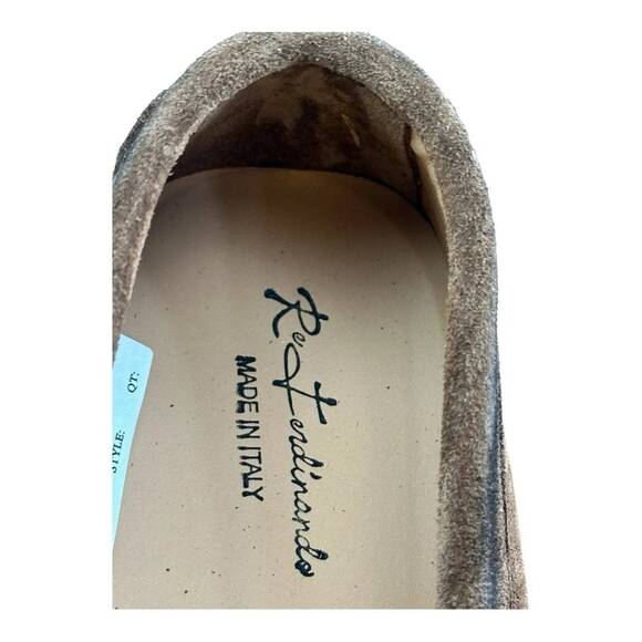 Re Ferdinando Men Driver Loafer slip-on Brown suede main image 5